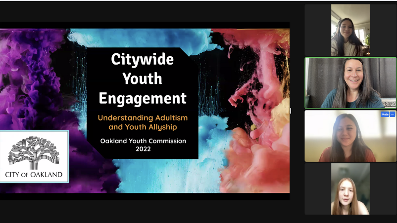 Citywide Youth Engagement. Understanding adultism and youth allyship. Oakland Youth Commission 2022