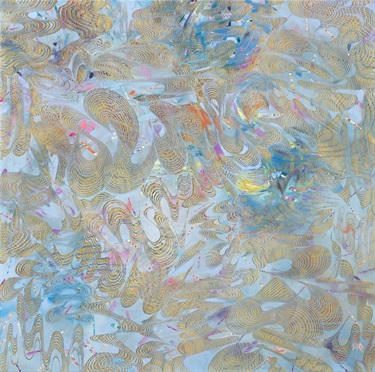 An abstract painting.