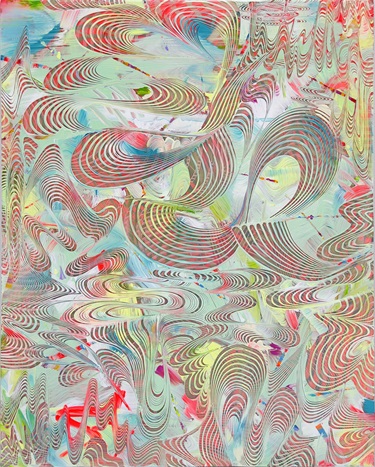 An abstract painting.