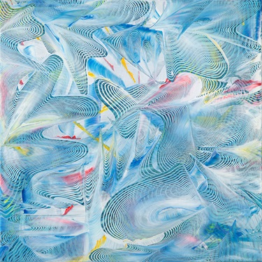 An abstract painting.