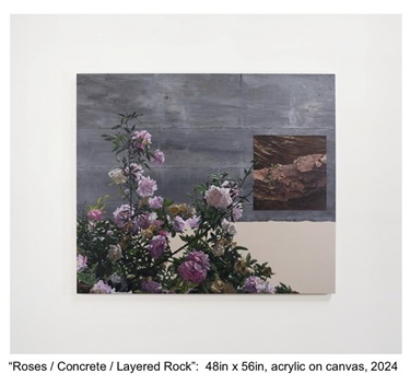 A piece of abstract artwork.