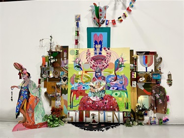 An art installation. 