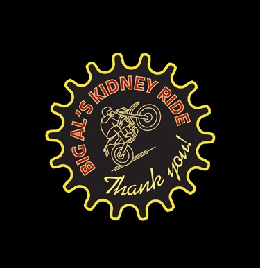 An illustration of a person riding a motorcycle surrounded by text.