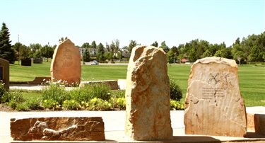 Stone art sculptures. 