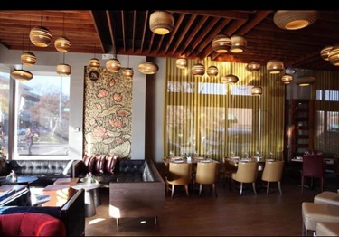 An empty restaurant. 