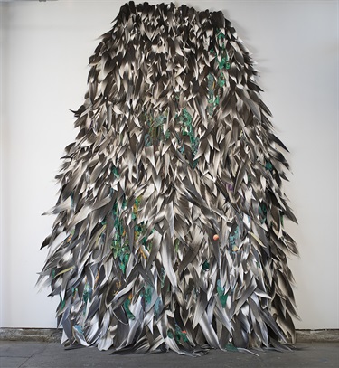 An art installation in a gallery.