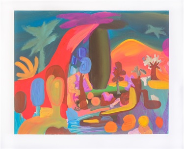 An abstract painting.