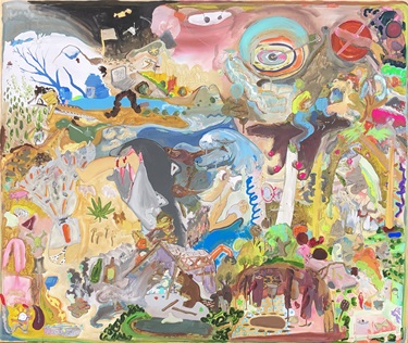 An abstract painting.