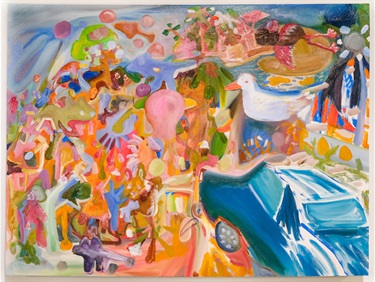 An abstract painting.