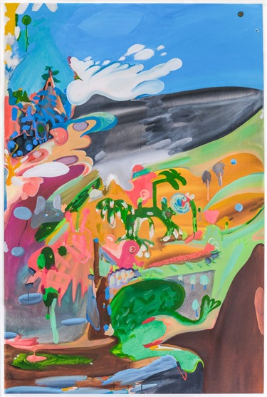 An abstract painting.