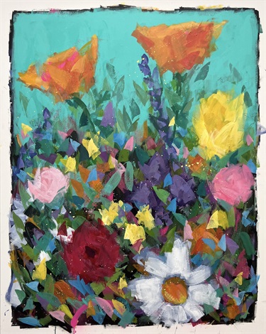 An abstract painting.