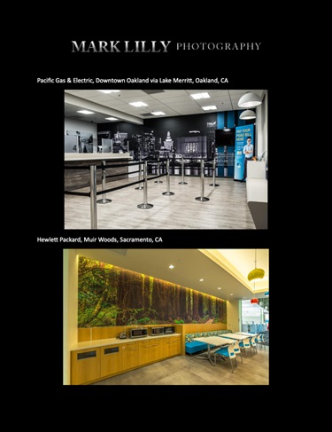 A photo of a wall with art on it. 