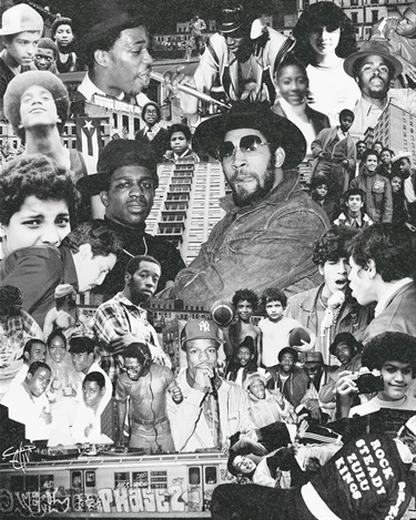 A collage of many images. 