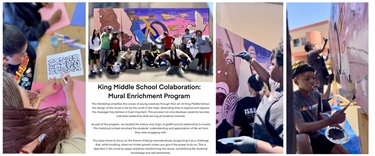 A series of images of artwork. 