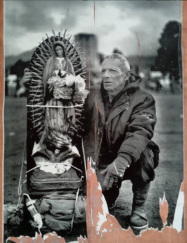 A black and white photograph.