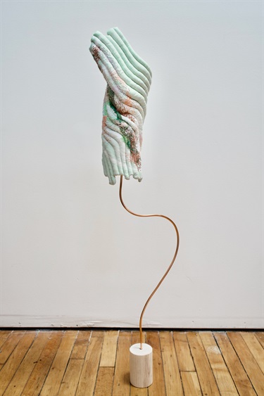 An abstract sculpture.