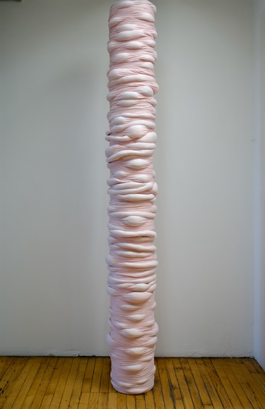 An abstract sculpture.