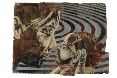 An abstract artwork. 