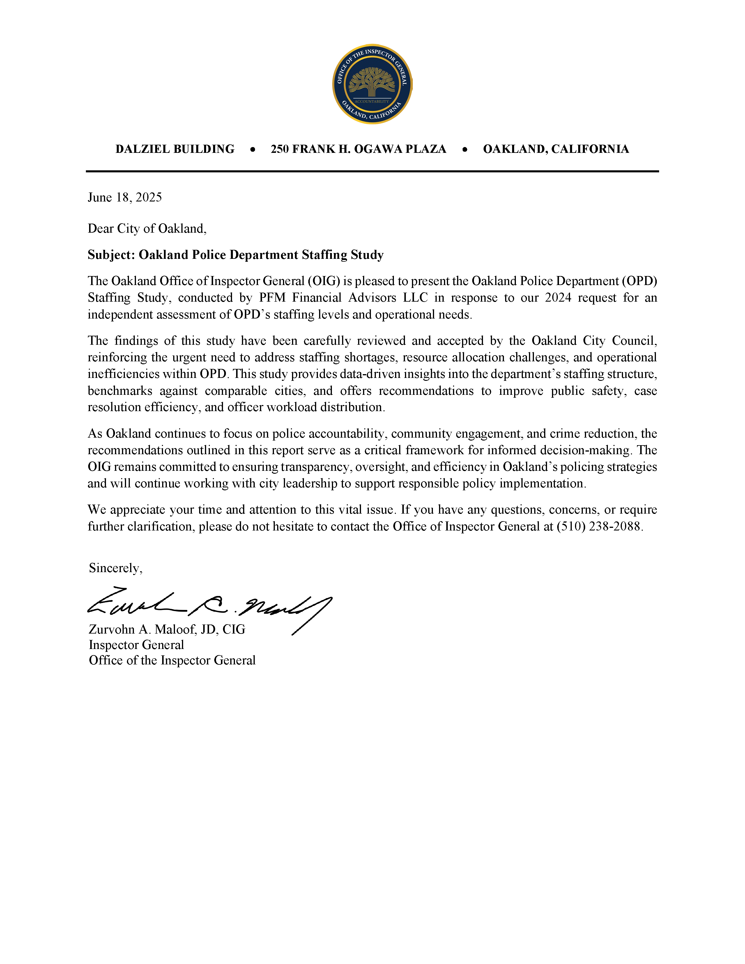 OIG Cover Letter re PFM 061825 Image.png