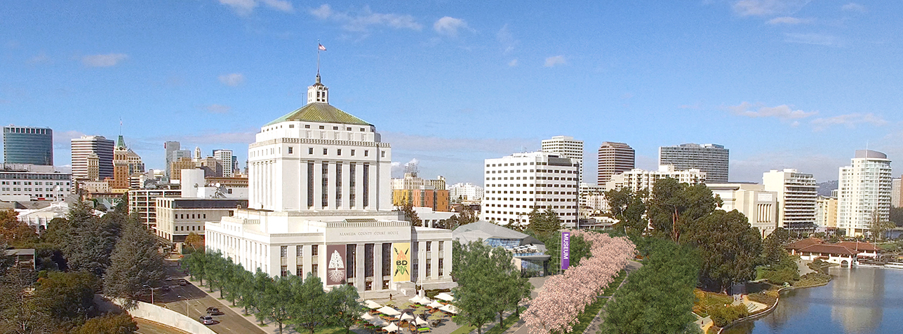 Downtown Oakland - Lake Merritt Rendering