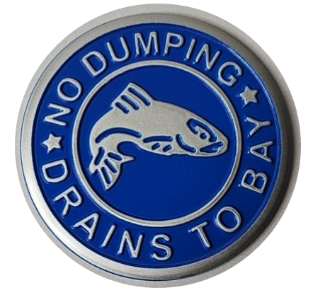 drains to bay medallion.png