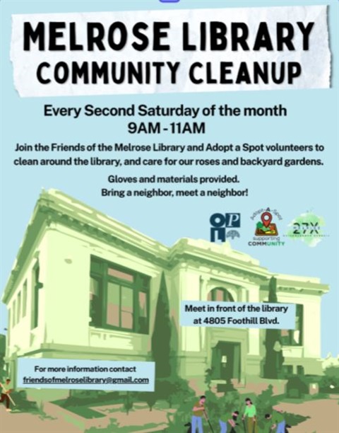 Melrose Library Cleanup.JPG