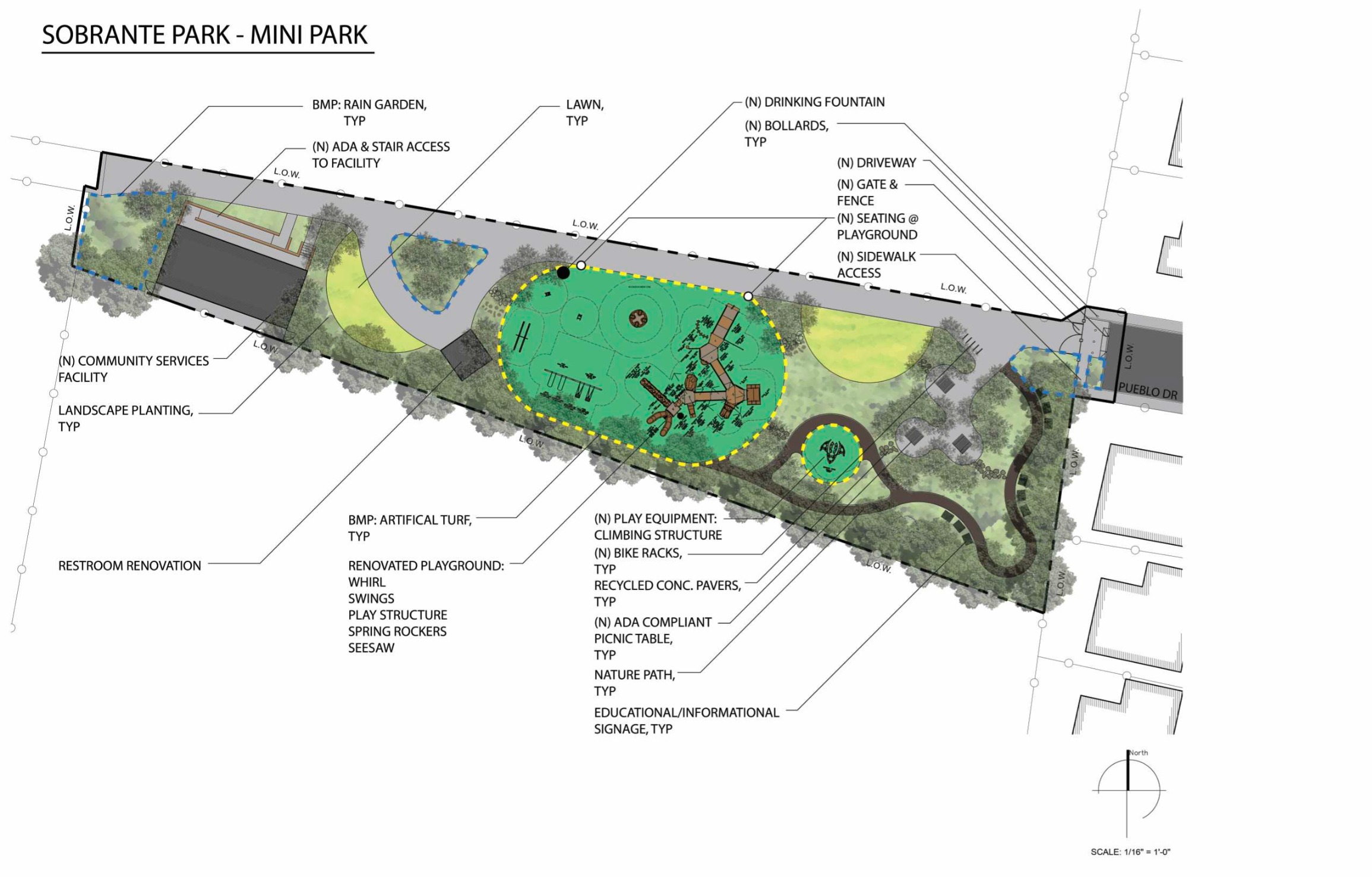 Sobrante Mini Park Renovation Design