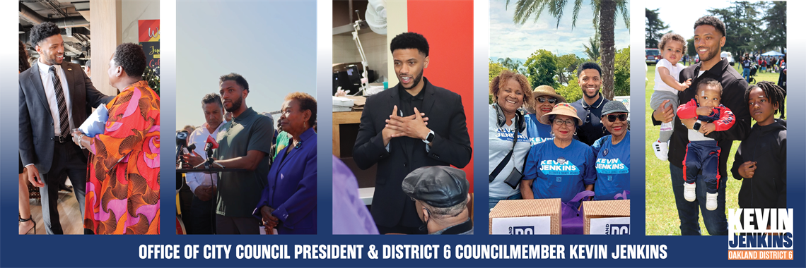 Councilmember Jenkins in the community